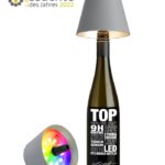 Top Fleslamp RGB grijs