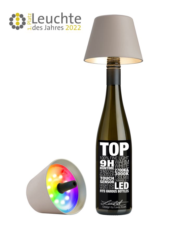 Top Fleslamp RGB zand