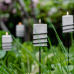 Tuinpprikker met outdoor LED kaars3
