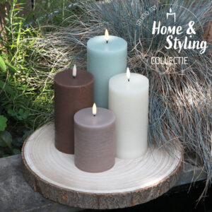 Ibiza set van 4 led kaarsen