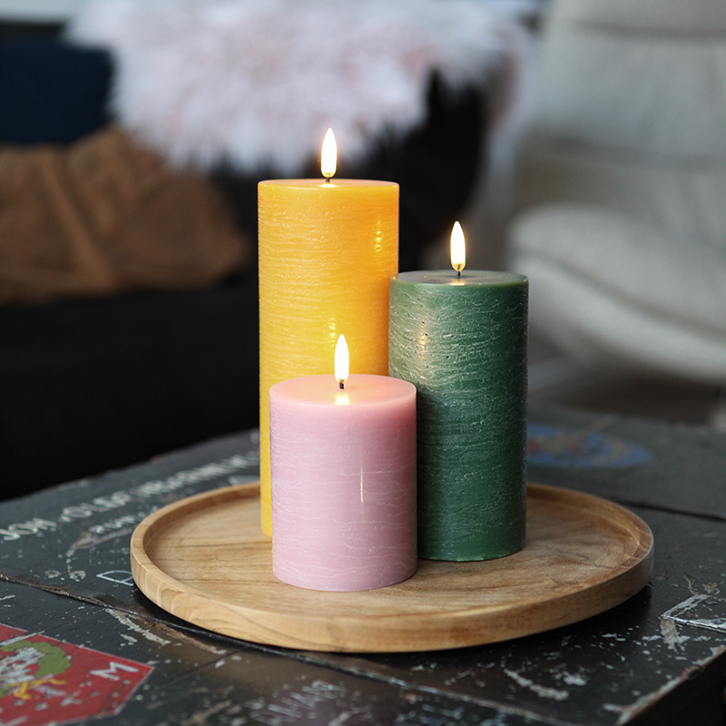 Boho Bloom set 3 led kaarsen 1 Boho Bloom set led kaarsen - Studio 5121