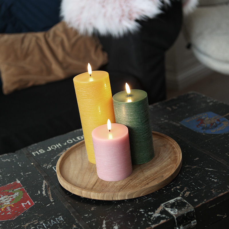 Boho Bloom set 3 led kaarsen 2 Boho Bloom set led kaarsen - Studio 5121