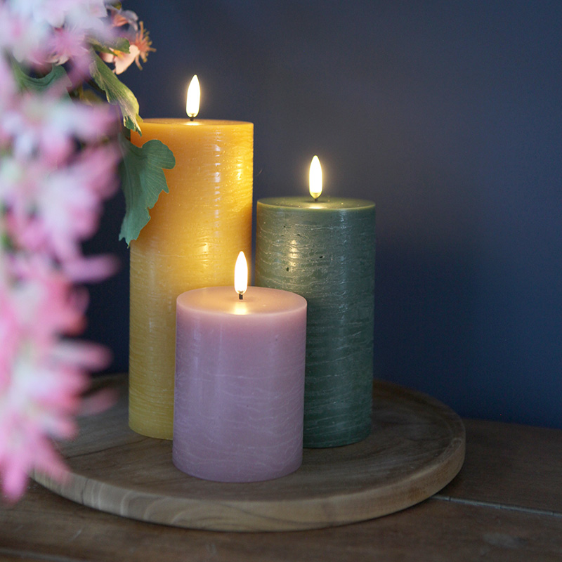 Boho Bloom set 3 led kaarsen 5 Boho Bloom set led kaarsen - Studio 5121