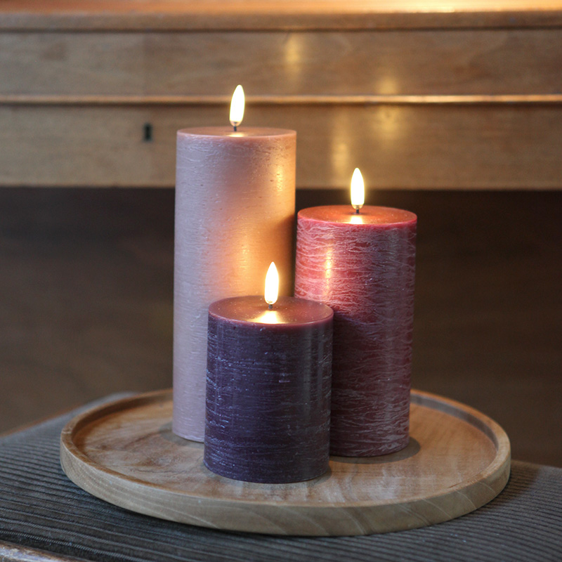 Heritage set 3 led kaarsen 3 Heritage set led kaarsen - Studio 5121