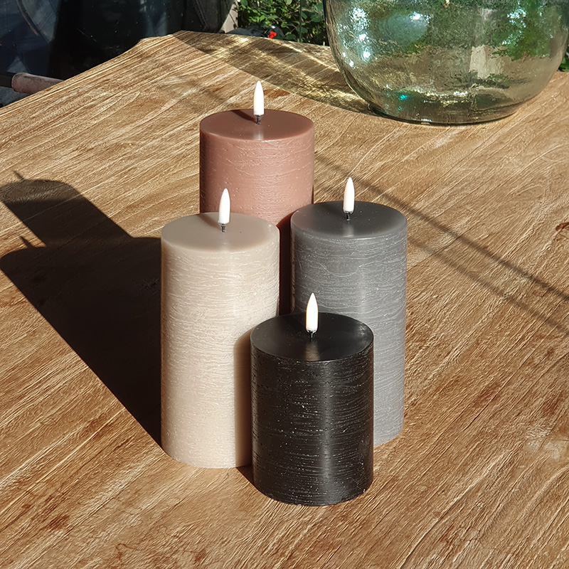 Urban set 4 led kaarsen 3 Urban set van 4 LED kaarsen - Studio 5121