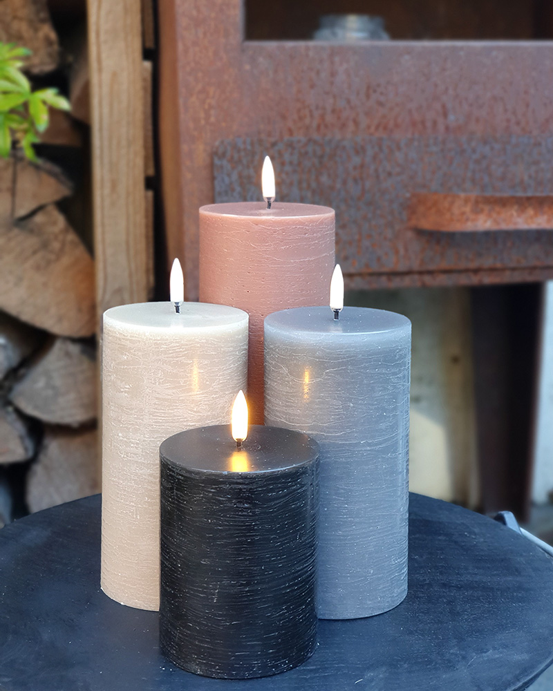 Urban set 4 led kaarsen 6 Urban set van 4 LED kaarsen - Studio 5121